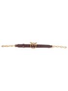 Pinko Love Berry Hips Simply Belt H4 Pinko Love Berry Hips Simply Belt H4 - Bordeaux