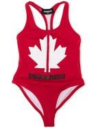 Dsquared2 Red Swimsuit Dsquared2 Red Swimsuit - Rosso