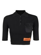 HERON PRESTON Polo Crop Pocket HERON PRESTON Polo Crop Pocket - Black
