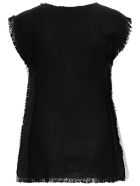 Marni Striped Top With Fringed Details Marni Striped Top With Fringed Details - Multicolor
