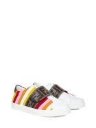 Fendi Kids Sneakers Fendi Kids Sneakers - White