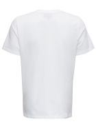 A.P.C. White Cotton T-shirt With Logo Print A.P.C. White Cotton T-shirt With Logo Print - White