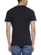 Balmain T-Shirt Balmain T-Shirt - MarinE fonce blanc