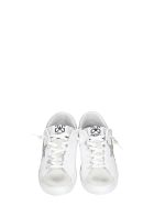 2Star Sneakers In White Leather 2Star Sneakers In White Leather - white