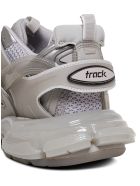 Balenciaga White Leatheret And Mesh Track Sneakers Balenciaga White Leatheret And Mesh Track Sneakers - Grey