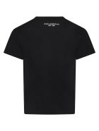 Philosophy di Lorenzo Serafini Black T-shirt For Kids With Logo Philosophy di Lorenzo Serafini Black T-shirt For Kids With Logo - Nero