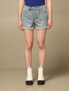 Armani Exchange Short Short Women Armani Exchange Armani Collezioni Armani Exchange Short Short Women Armani Exchange - Stone Washed
