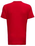 Dolce & Gabbana Red Cotton T-shirt With Logo Dolce & Gabbana Red Cotton T-shirt With Logo - Red