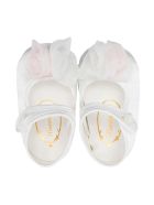 Monnalisa Monnalisa White Ballet Flats Monnalisa Monnalisa White Ballet Flats - Panna