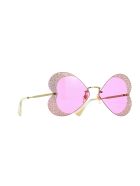 Gucci GG0897S Sunglasses Gucci GG0897S Sunglasses - Gold Gold Pink