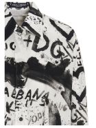Dolce & Gabbana 'dg Next' Shirt Dolce & Gabbana 'dg Next' Shirt - Black&White