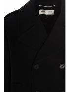 Saint Laurent Coat Saint Laurent Coat - Black
