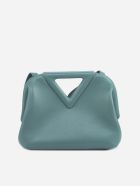 Bottega Veneta Small Point Bag In Leather Bottega Veneta Small Point Bag In Leather - Oro