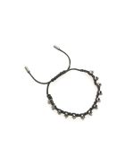 Alexander McQueen Skull Friendship Bracelet Alexander McQueen Skull Friendship Bracelet - Nero