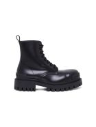 Balenciaga Strike Combat Boots Balenciaga Strike Combat Boots - Black