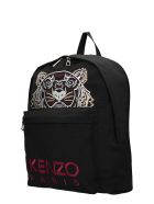Kenzo Backpack In Black Polyester Kenzo Backpack In Black Polyester - black