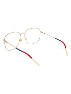 Gg0396o Glasses Gucci Gg0396o Glasses - 002 GOLD GOLD TRANSPARENT
