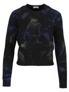 Saint Laurent Tie-dye Sweatshirt Saint Laurent Tie-dye Sweatshirt - Blu