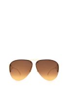 Bottega Veneta Bottega Veneta Bv1065s Gold Sunglasses Bottega Veneta Bottega Veneta Bv1065s Gold Sunglasses - Gold