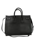 Saint Laurent Detachable Strap Tassel Detail Tote Saint Laurent Detachable Strap Tassel Detail Tote - Black