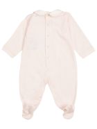 Emporio Armani Pink Quilted Cotton Onesie Emporio Armani Pink Quilted Cotton Onesie - Pink