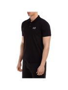 Emporio Armani Ea7 Jake Polo Shirts EA7 Emporio Armani Ea7 Jake Polo Shirts - Black
