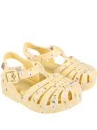 Melissa Yellow Sandals For Girl With Daisies Melissa Yellow Sandals For Girl With Daisies - Yellow