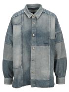 Patchwork Denim Shirt AMBUSH Patchwork Denim Shirt - Denim