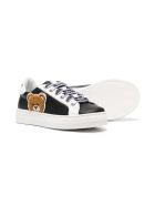 Moschino Sneakers With Applications Moschino Sneakers With Applications - Black