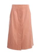 Velvet Longuette Skirt PS by Paul Smith Velvet Longuette Skirt - Fusia