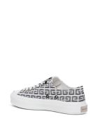 Givenchy 4g Jacquard City Sneakers Givenchy 4g Jacquard City Sneakers - White/black