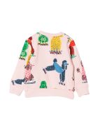 Stella McCartney Kids Newborn Pink Sweatshirt Stella McCartney Kids Newborn Pink Sweatshirt