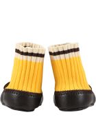 Fendi Multicolor Ballet Flats For Baby Girl With Bear Fendi Multicolor Ballet Flats For Baby Girl With Bear - Multicolor