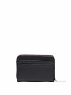 MICHAEL Michael Kors Jet Set Wallet In Black Leather With Logo MICHAEL Michael Kors Jet Set Wallet In Black Leather With Logo - Black