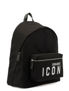 Dsquared2 Fabric Backpack Dsquared2 Fabric Backpack - NERO+BIANCO