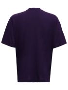 Dolce & Gabbana Purple Cotton T-shirt With Logo Dolce & Gabbana Purple Cotton T-shirt With Logo - Violet