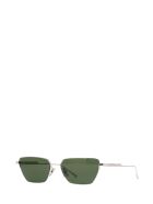 Bottega Veneta Bottega Veneta Bv1107s Silver Sunglasses Bottega Veneta Bottega Veneta Bv1107s Silver Sunglasses - Silver