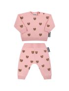 Moschino Pink Tracksuit For Baby Girl Moschino Pink Tracksuit For Baby Girl - Pink