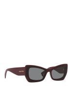 Miu Miu Miu Miu Mu 07xs Pink Bordeaux Sunglasses Miu Miu Miu Miu Mu 07xs Pink Bordeaux Sunglasses - Pink Bordeaux