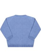 Little Bear Blue Cardigan For Baby Boy Little Bear Blue Cardigan For Baby Boy - Blue
