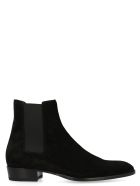 Saint Laurent 'wyatt' Shoes Saint Laurent 'wyatt' Shoes - Black