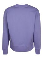 MSGM Chest Logo Print Sweatshirt MSGM Chest Logo Print Sweatshirt - Lavender