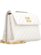 Off-White Jackhammer 24 Leather Shoulder Bag Off-White Jackhammer 24 Leather Shoulder Bag - Beige