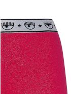 Glittered Lycra Leggings Chiara Ferragni Glittered Lycra Leggings - FUXIA INFLUENCER