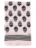Foulard Alexander McQueen Foulard - Pink/black