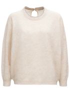 Brunello Cucinelli Beige Mohair Wool Sweater Brunello Cucinelli Beige Mohair Wool Sweater - Beige