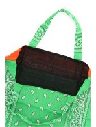 Arizona Love Bandana Print Tote Bag Arizona Love Bandana Print Tote Bag - GREEN ORANGE (Green)