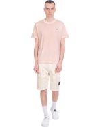 Stone Island Shorts In Beige Cotton Stone Island Shorts In Beige Cotton - beige