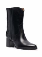 Isabel Marant Roree Black Leather Boots Isabel Marant Roree Black Leather Boots - Black