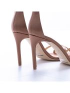 Giannico Giannico Satin Sandal Giannico Giannico Satin Sandal - BRONZE